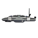 Gamber-Johnson Dock for Getac K120 Laptop with RF Antenna Pass-through Latch Close-up 7160-1082-03